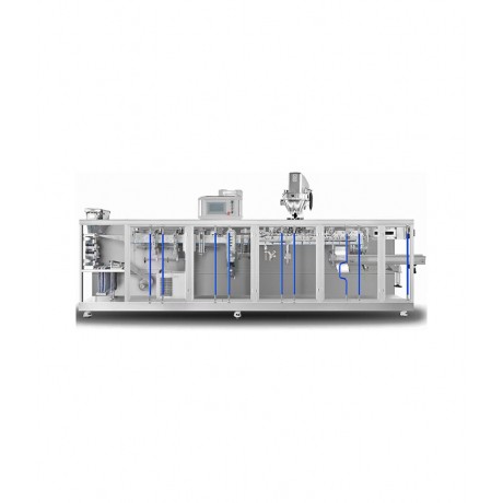 Herizonal shape doypack packager
